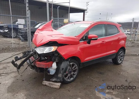 2021 Ford Ecosport Titanium z USA, uszkodzony, nr VIN MAJ6S3KL2MC436694